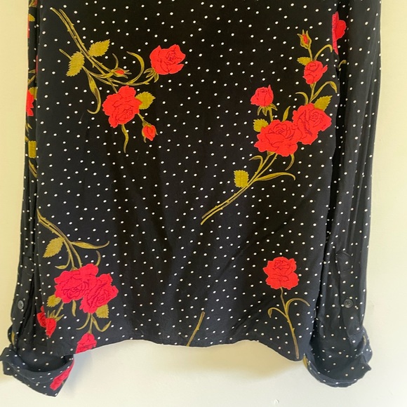 Volcom Button Down Blouse - Picture 4 of 5